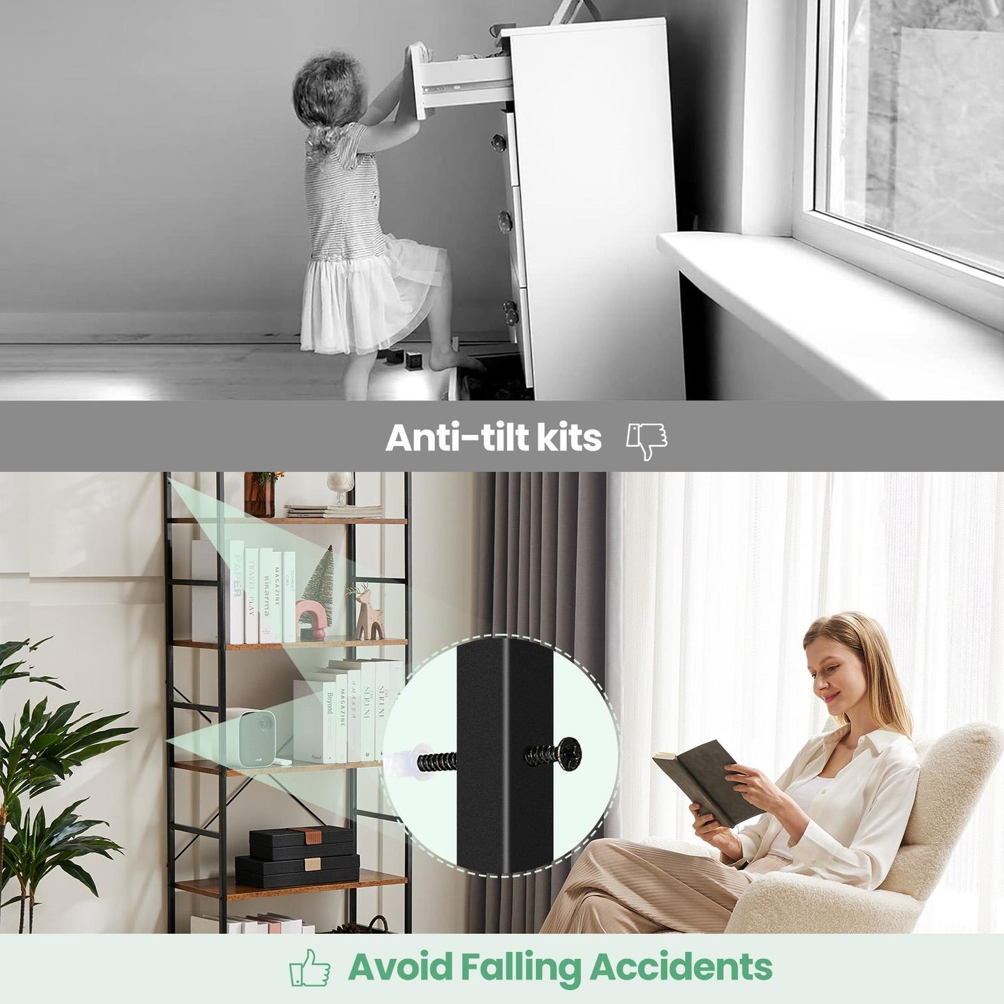 Brown Classically Modern Book Shelf