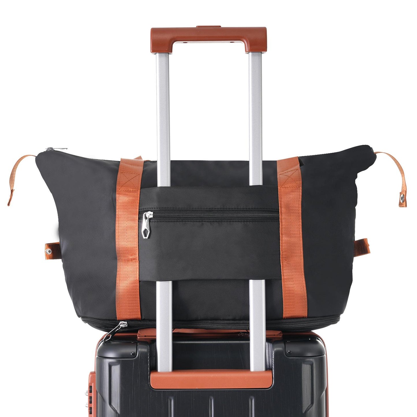3 Piece Black Luggage Set w/TSA Lock