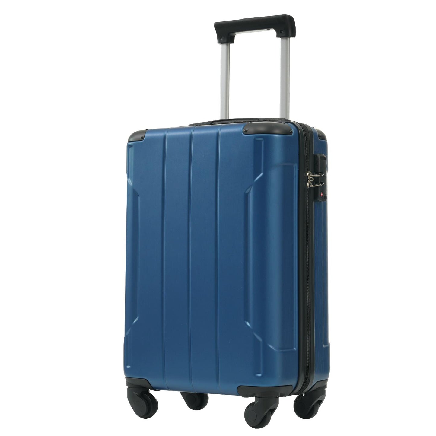 3 Piece Blue Luggage Set w/TSA Lock