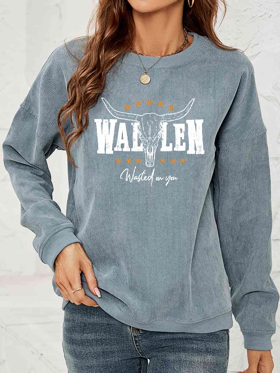 THE HELL I WON'T Graphic Sweatshirt - Cowaa