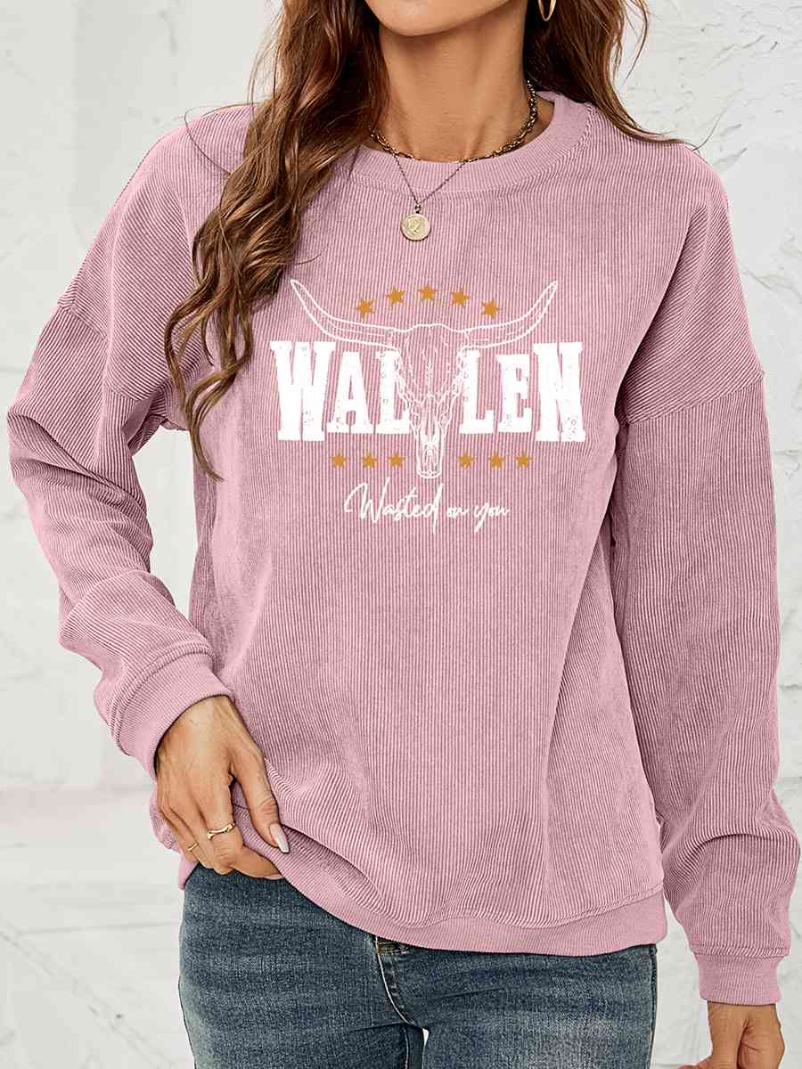 THE HELL I WON'T Graphic Sweatshirt - Cowaa