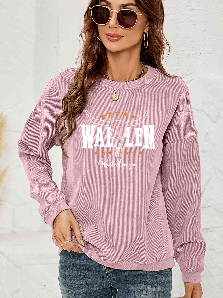 THE HELL I WON'T Graphic Sweatshirt - Cowaa