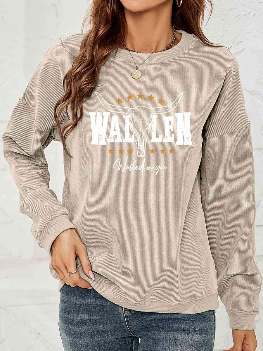 THE HELL I WON'T Graphic Sweatshirt - Cowaa