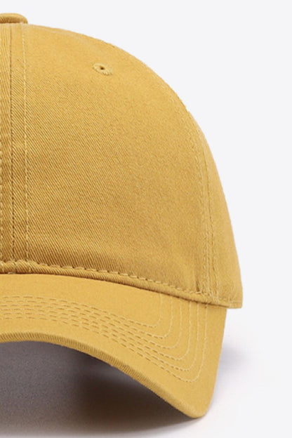 Classic Cotton Baseball Cap