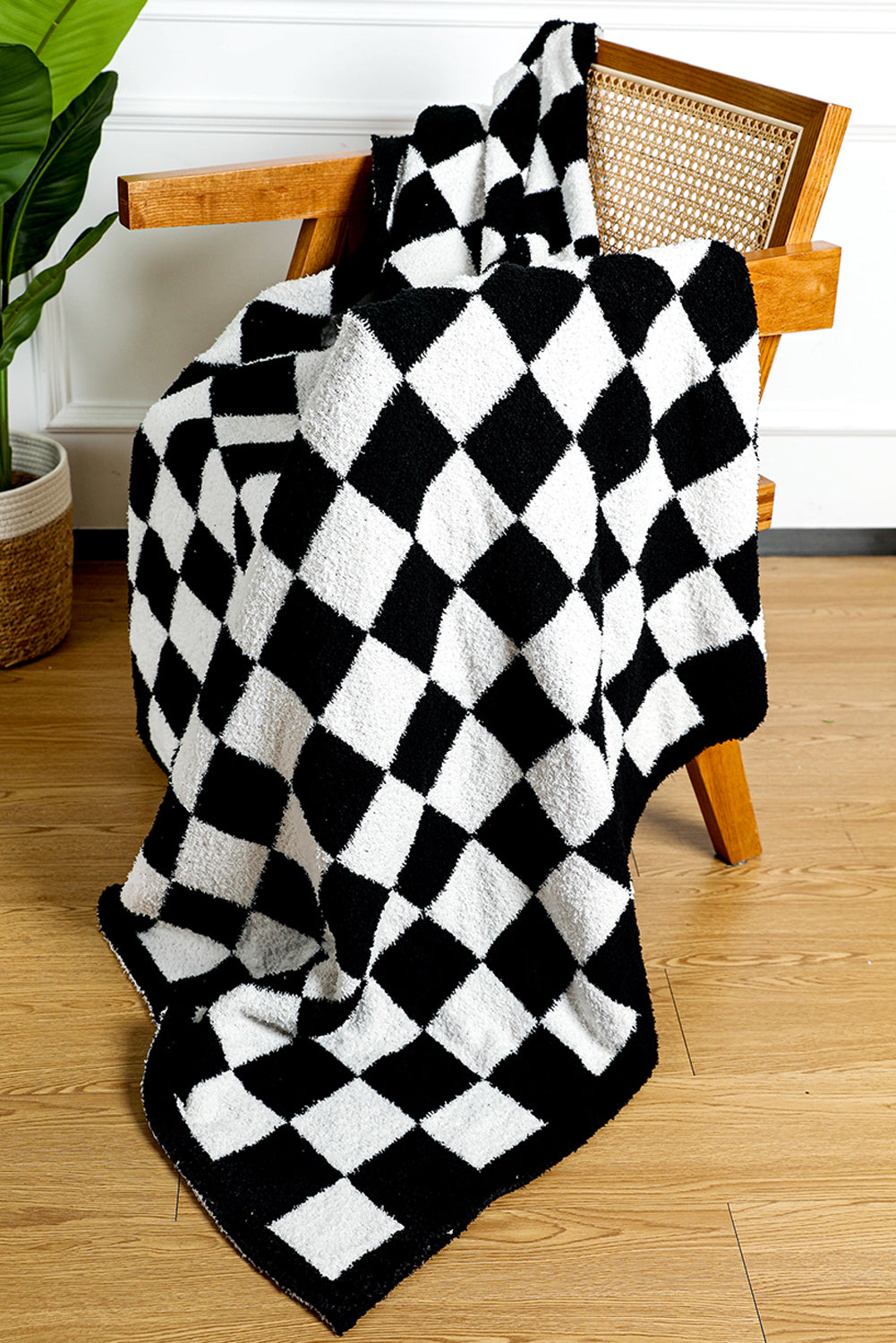 Checkerboard Flannel Blanket