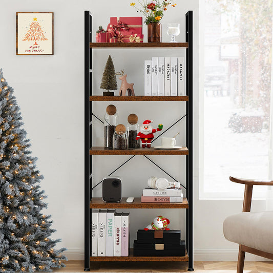 Brown Classically Modern Book Shelf