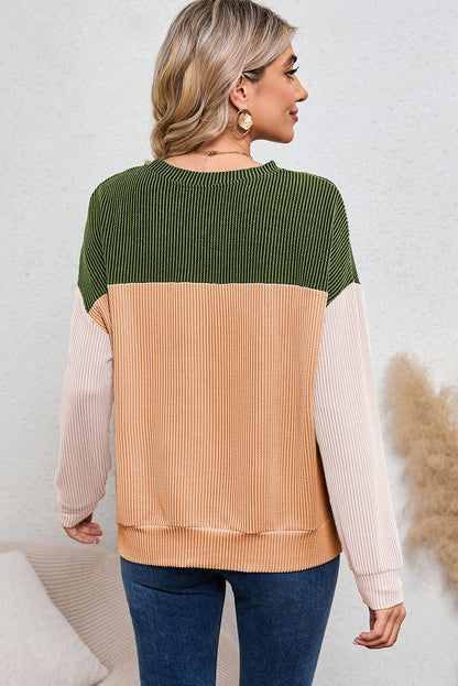 Corduroy Long Sleeve Top