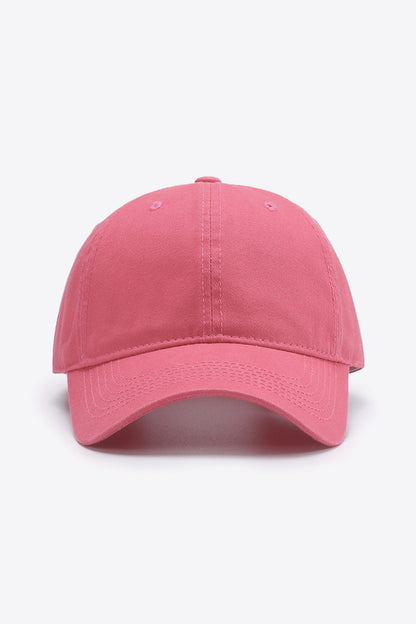 Classic Cotton Baseball Cap