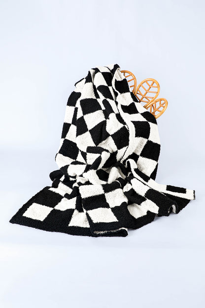 Checkerboard Flannel Blanket