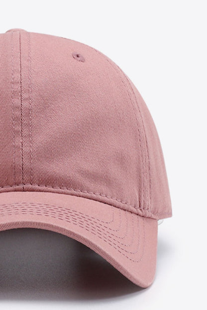 Classic Cotton Baseball Cap