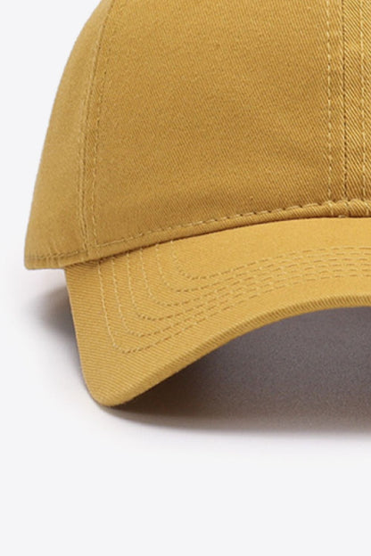 Classic Cotton Baseball Cap