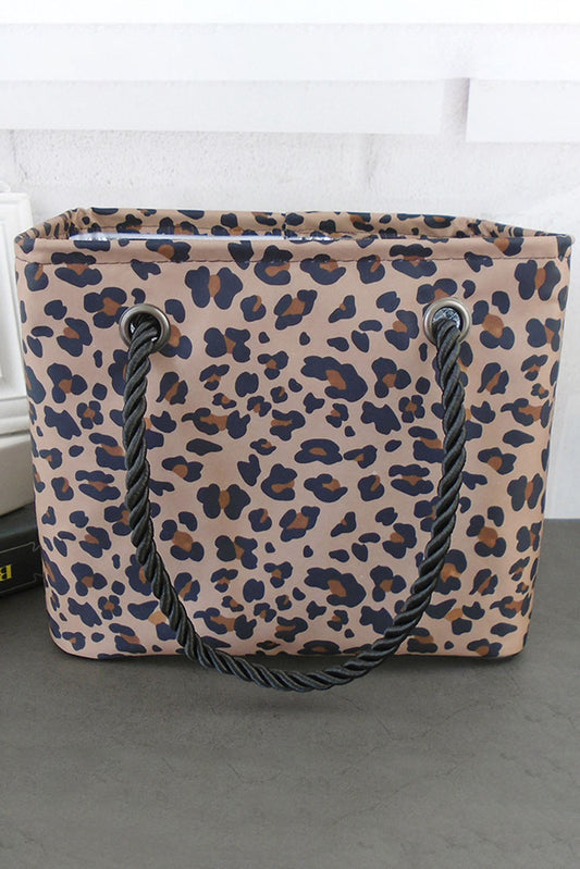 Leopard Waterproof Canvas Bag