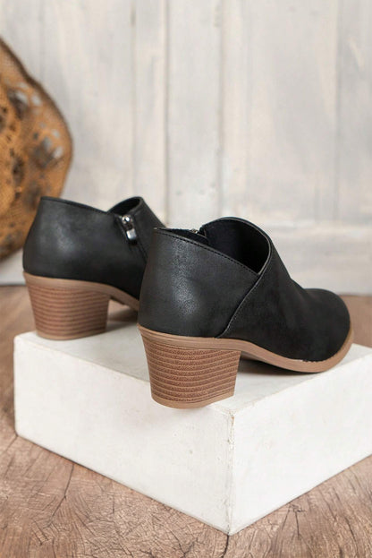 Suede Casual Ankle Boots