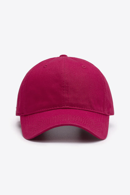 Classic Cotton Baseball Cap