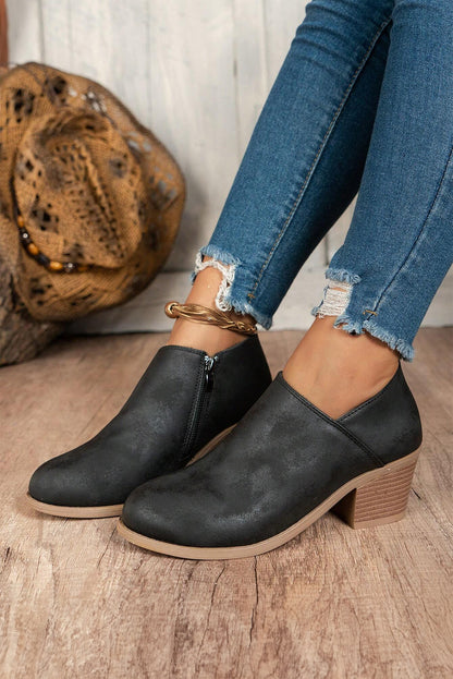 Suede Casual Ankle Boots