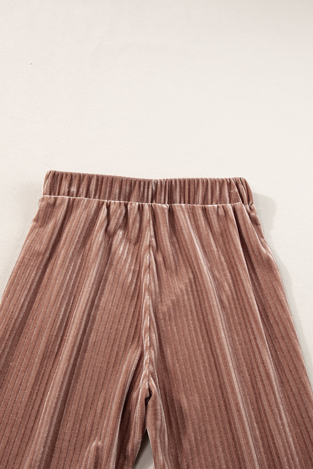 High Waist Corduroy Flare Pants