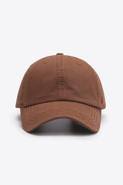 Classic Cotton Baseball Cap