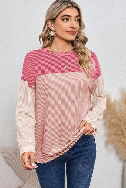 Corduroy Long Sleeve Top