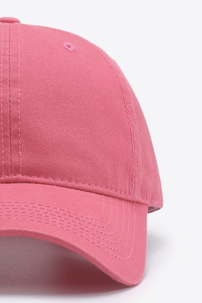 Classic Cotton Baseball Cap