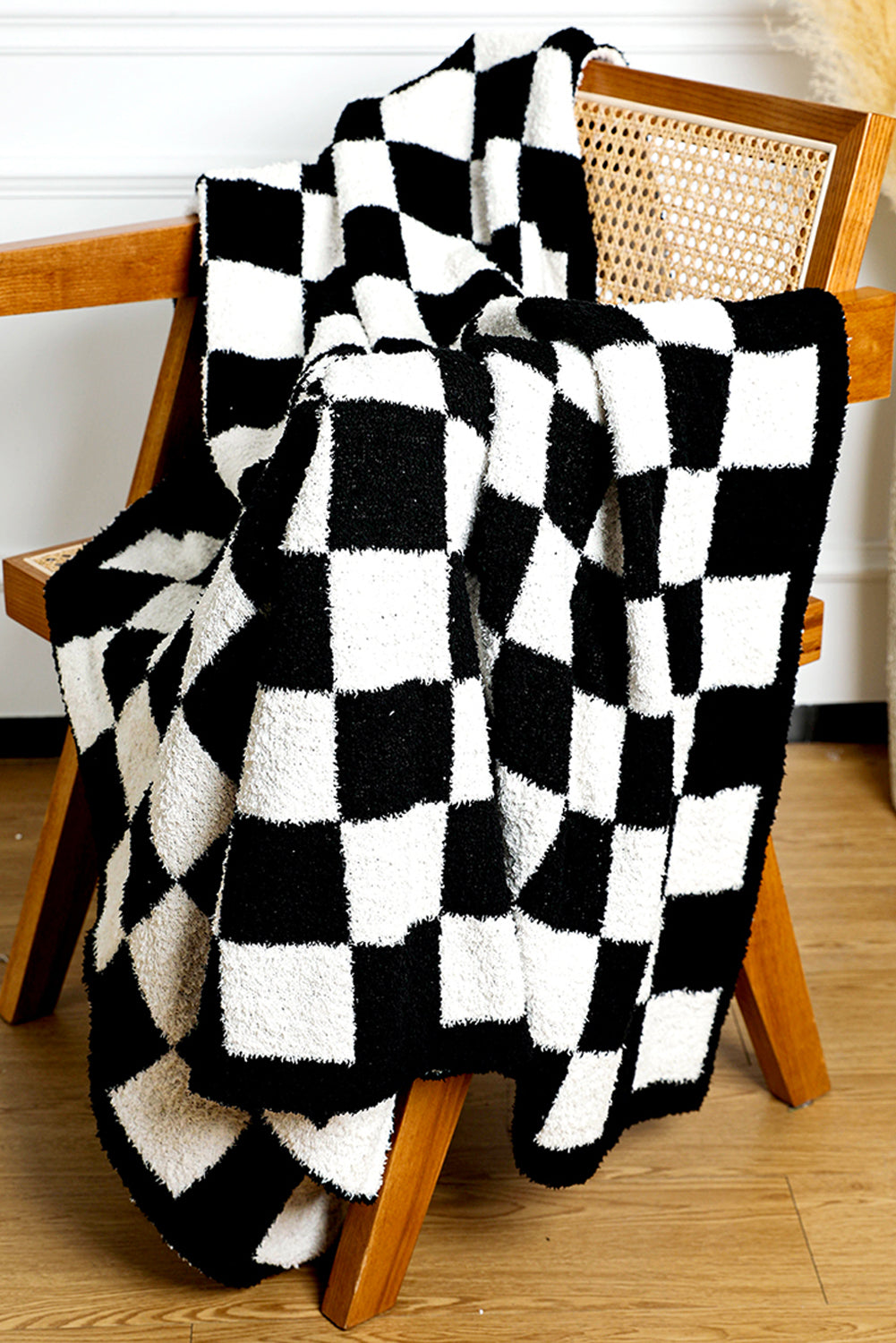 Checkerboard Flannel Blanket