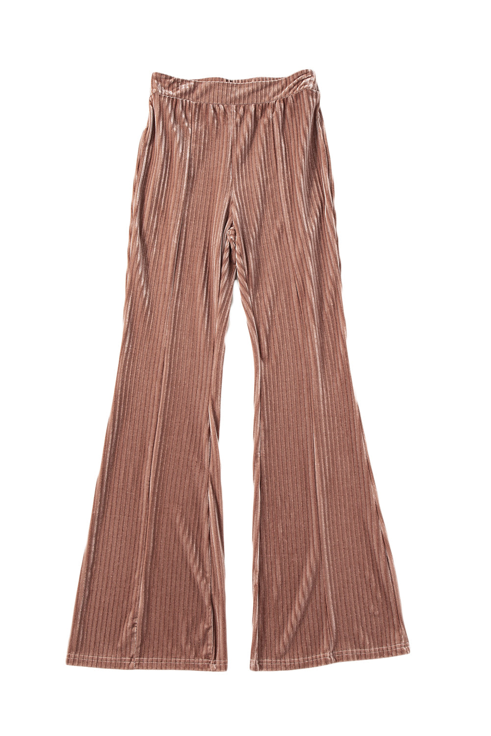 High Waist Corduroy Flare Pants