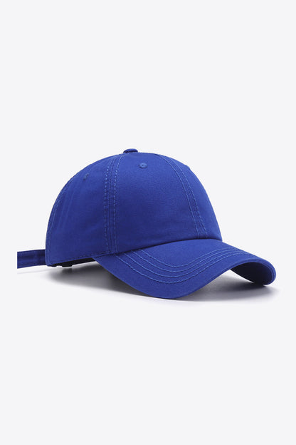 Classic Cotton Baseball Cap