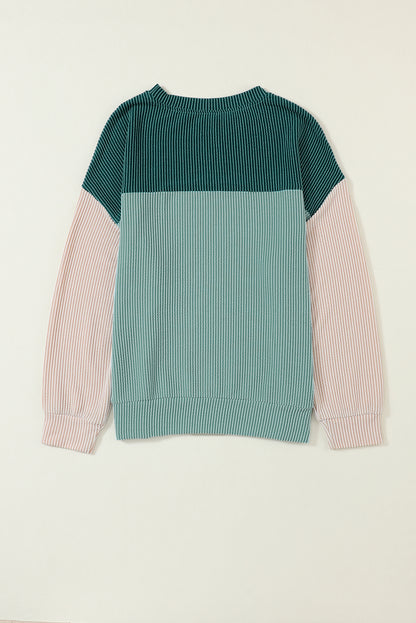 Corduroy Long Sleeve Top