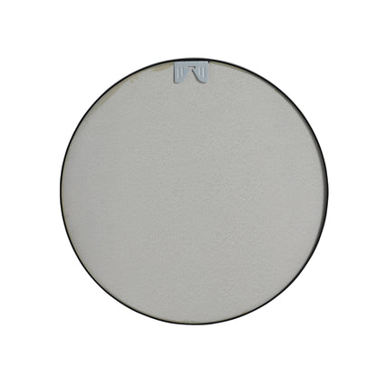 Large Round Black Circular Mirror