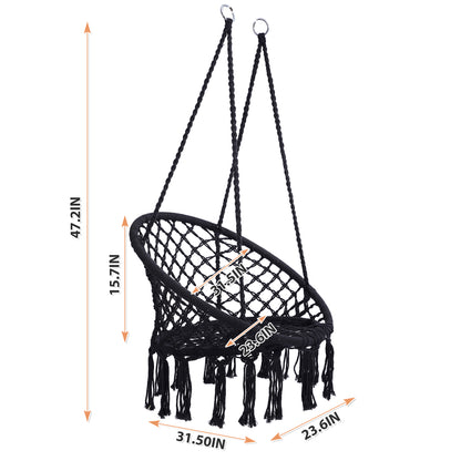 Black Hammock Chair