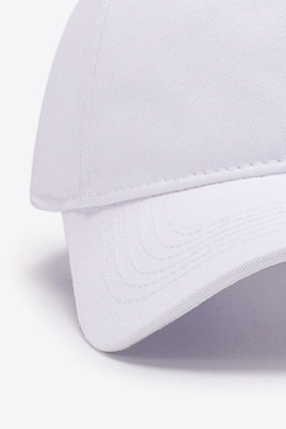 Classic Cotton Baseball Cap