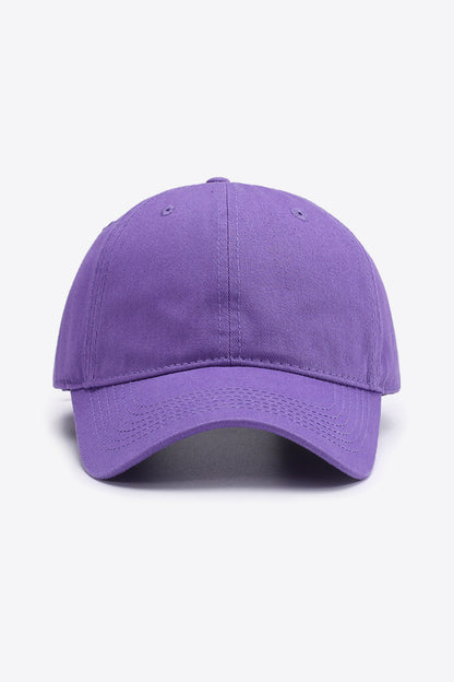 Classic Cotton Baseball Cap