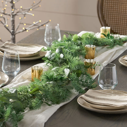 Olive & Eucalyptus Pine Needle Leaves Garland