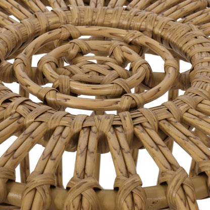 Wicker Side Table