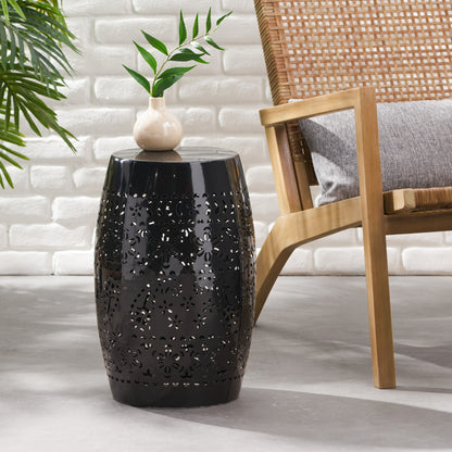 Black Side Table