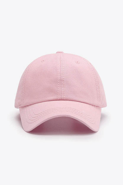 Classic Cotton Baseball Cap