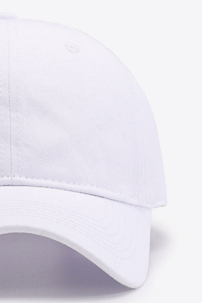 Classic Cotton Baseball Cap