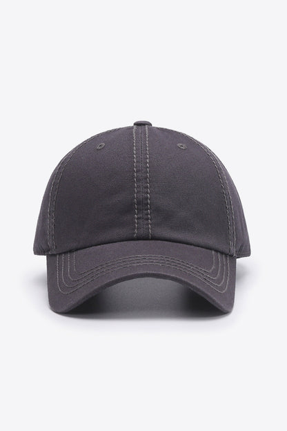 Classic Cotton Baseball Cap