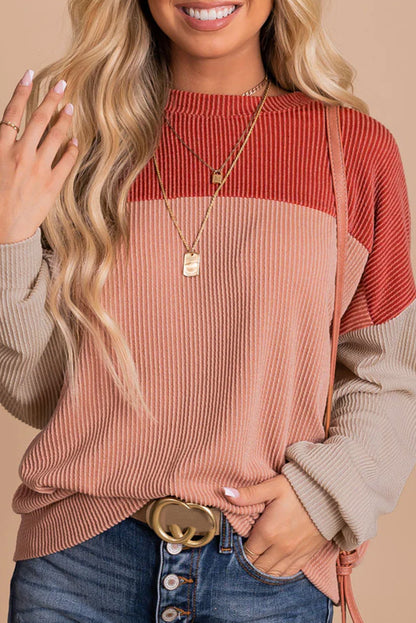 Corduroy Long Sleeve Top