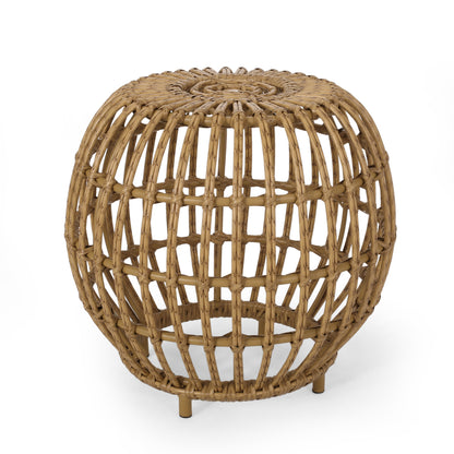 Wicker Side Table