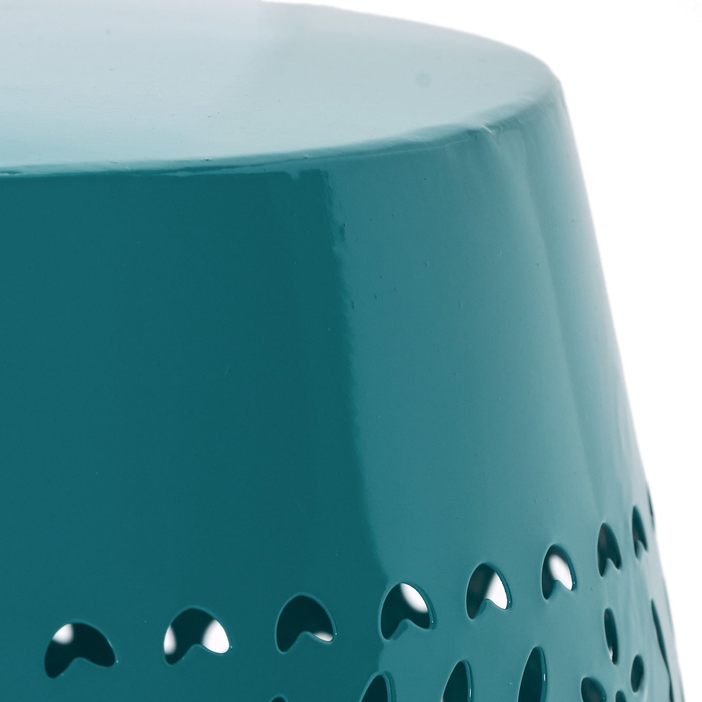 Teal Side Table