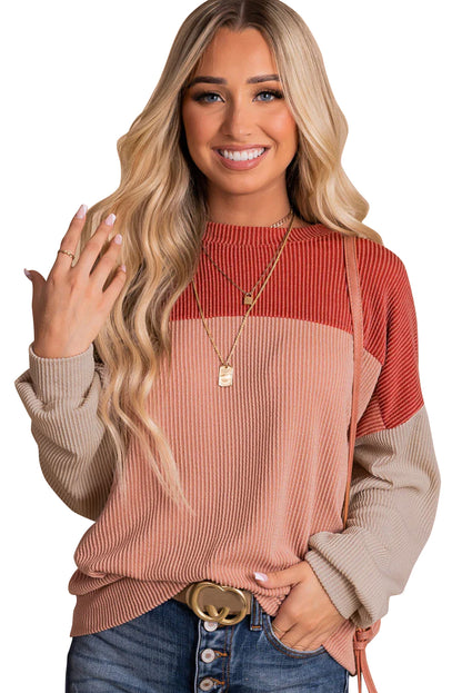 Corduroy Long Sleeve Top