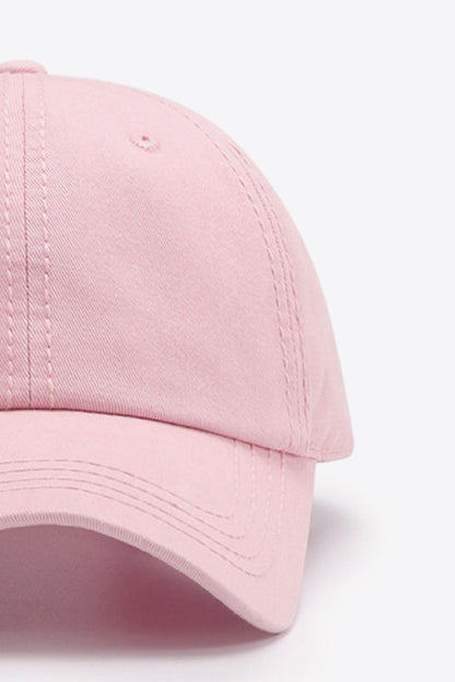 Classic Cotton Baseball Cap