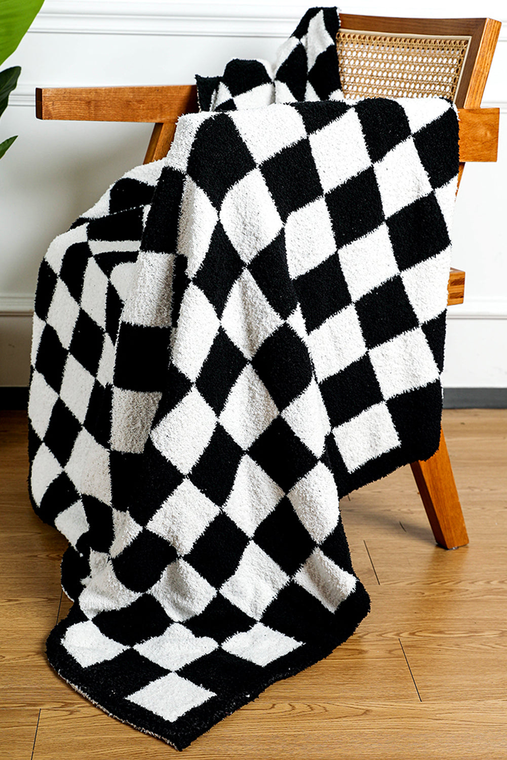 Checkerboard Flannel Blanket