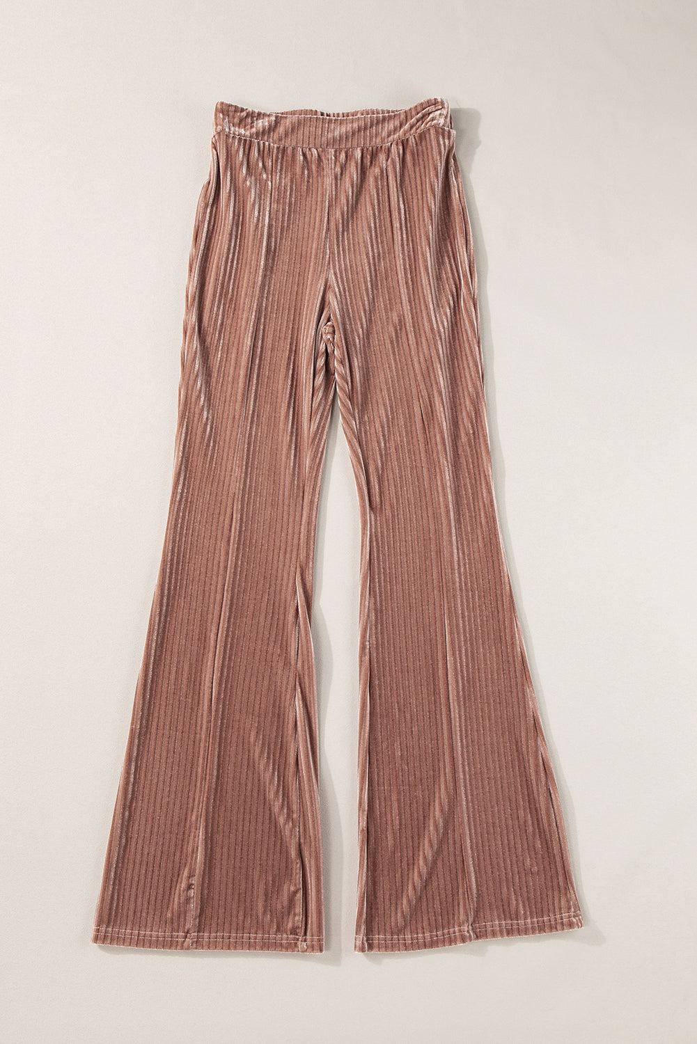 High Waist Corduroy Flare Pants