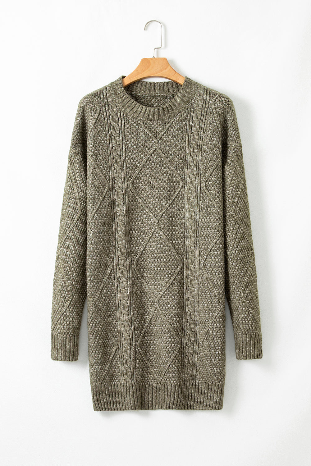 Knit Loose Fit Sweater Dress