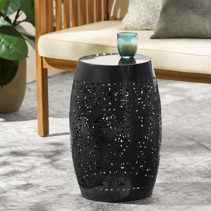 Black Side Table