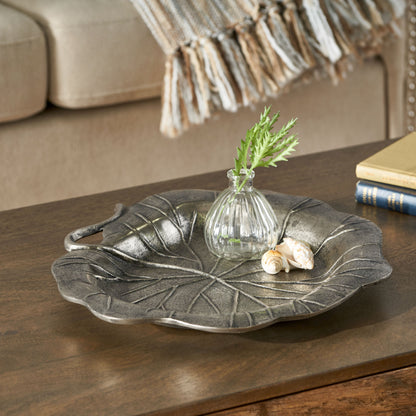 Silver Leaf Tray