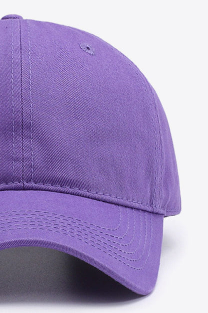 Classic Cotton Baseball Cap