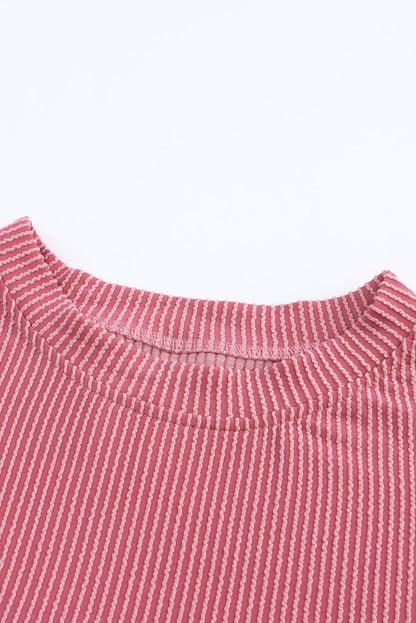 Corduroy Long Sleeve Top