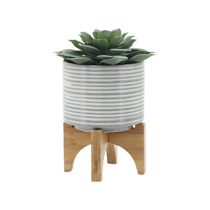 Gray Ceramic Planters